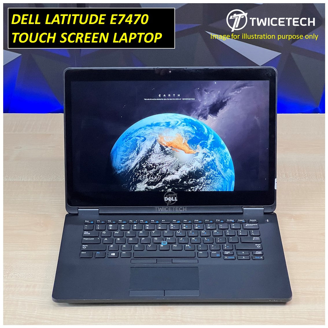 REFURBISHED DELL LATITUDE E7470 TOUCH SCREEN I5 6TH GEN 8GB RAM 256GB SSD LAPTOP