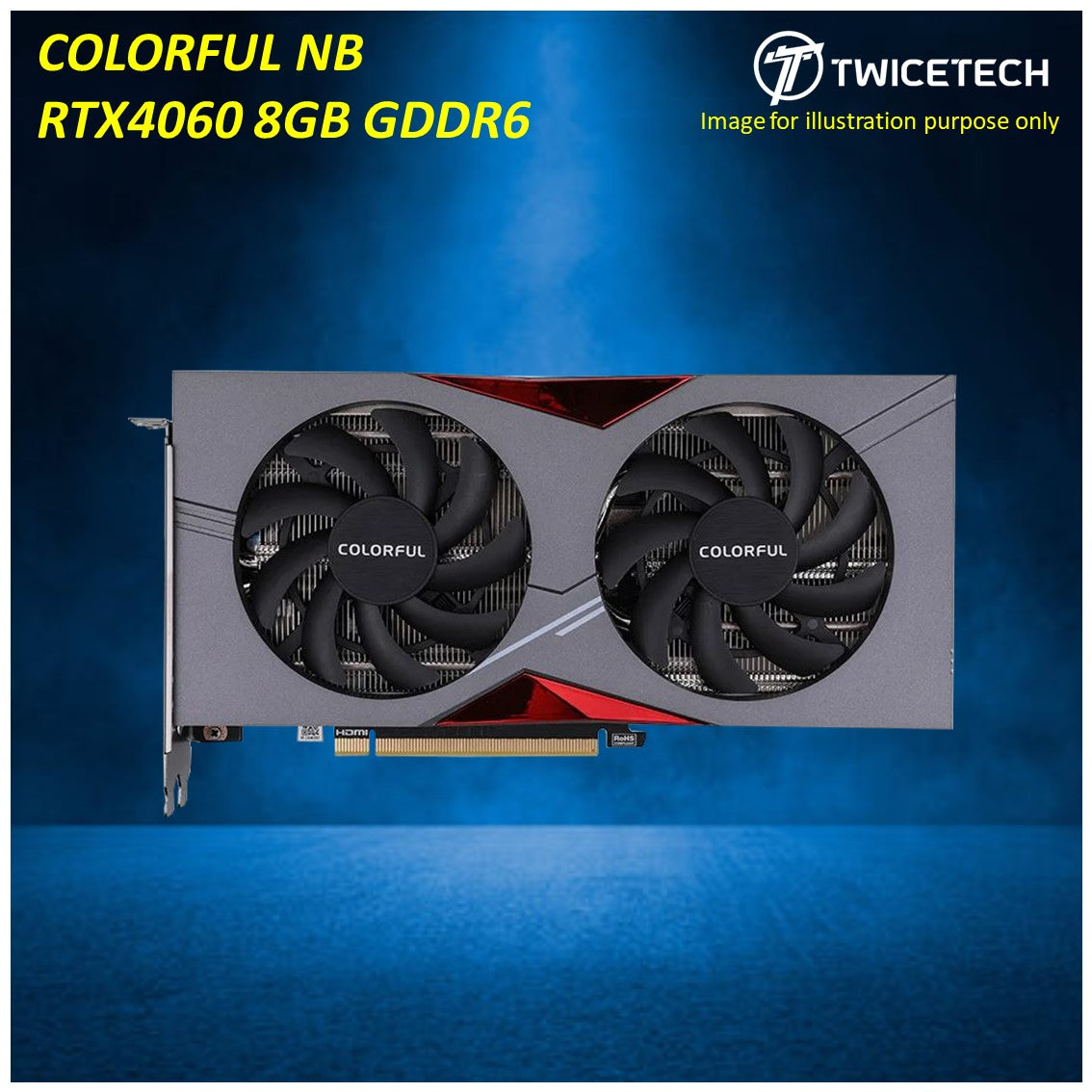 COLORFUL NB RTX4060 8GB GDDR6 GRAPHIC CARD