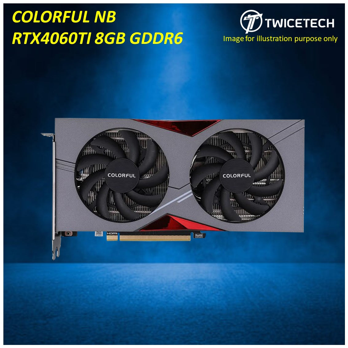 COLORFUL NB RTX4060TI 8GB GDDR6 GRAPHIC CARD