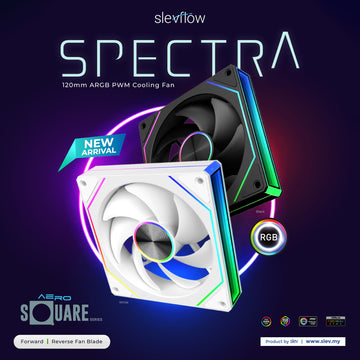 SLEV ASQ SPECTRA  ARGB CASING FAN