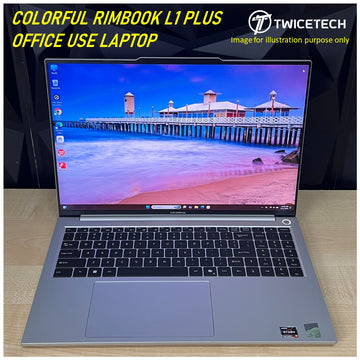 (NEW) COLORFUL RIMBOOK / RYZEN 7 / 16GB DDR5 RAM / 512GB SSD / QHD SCREEN LAPTOP
