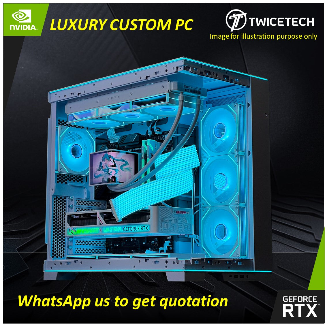 LUXURY GAMING PC CUSTOM BUILD