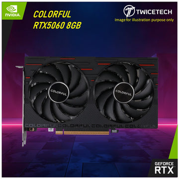 COLORFUL GEFORCE  RTX5060 8GB GDDR7 GAMING DUO GRAPHIC CARD